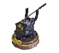Black Myth Wukong Game Controller Stand With Golden Hoop Tightening Curse And Bronzecloud Ruyi Staff, Destiny Man Handheld Models With Resin Base, Desktop Bracket For PS5/XSX/XB0X/NS/Switch Pro