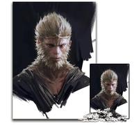 Black Myth Wukong Jigsaw Puzzles for Adults 1000 Piece paper Jigsaw Puzzles for Adults for TeenagerFamilies Perfect DIY DecorBrainTeasing Challenge 1000 PCS(38x26cm)