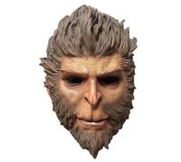 Black Myth Wukong Mask 1:1 Scale, Realistic Wukong Headband, Game-Inspired Cosplay Mask for Halloween, Parties & Collectors - 22x25x33CM (2)