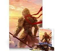 Black Myth Wukong Sunset 1000 Pieces Puzzles for Adults Mind Recall Leisure Pleasure Firm Interlock Xmas Gift (50X75CM)
