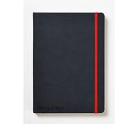 Black n Red A5 Casebound Hardback Journal