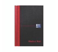 Black N Red Hb Ruled Notebook A6 PK5