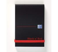 Black n Red Polynote Book Casebound 90gsm Unruled 192 Pages 105x74mm Ref M67072 [Pack of 10]
