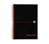 Black n' Red Wirebound Notebook 100 Pages A5 (Pack of 10) 1100080155