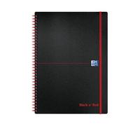 Black n' Red Wirebound Polypropylene Notebook 140 Pages A4 (Pack of 5) 100080166