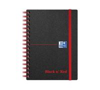 Black N Red PP Ruled Notebook A6 PK5