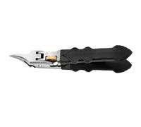 Black Nail Clippers, Stainless Steel Professional Manicure Pedicure Tools, Ultra-Sharp Scissors, Big Opening and Long Handle