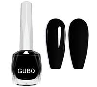 Black Nail Polish - Quick Dry Black Nail Varnish - Long Lasting Nail Polish - 12ml Regular Glossy Shiny Finish Nail Lacquer,Oil Based Formula,No Need Baking