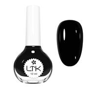 Black Nail Polish Quick Dry - Black Nail Varnish No Need for UV Curing - Long Lasting & Chip Resistant Classic Nails Polish - Water-Based Breathable Nail Varnish for Nail Art DIY Home Manicure