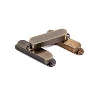 Black Neck Pickup Covers Humbuckers Brass Guitar for Strats Styles Single Coil Pickups Bronze Light Weight Pickup Cover