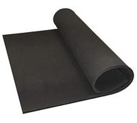 Black Neoprene Plain Sponge/Foam Rubber Sheet 1M X 1M X 3MM Thick