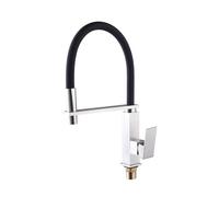 Black Nickel Brushed Kitchen Sink Mixer Tap Swivel Faucet Modern Design Durable Easy Installation for Home and Restaurant Use,A-A