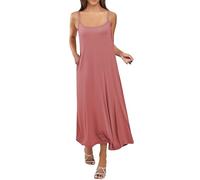 Black Nightie Nightgown Women's Sleeveless House Dress UK Spaghetti Strap Nighties Nightwear Sexy Negligees Square Neck Loose Chemises Long Dresses Ladies Super Soft Sleepwear