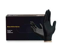 Black Nitrile Gloves Thick Disposable Nitrile Gloves Laboratory Dental Tattoo Catering Beauty 100 Pcs