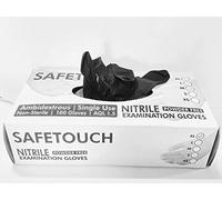 Black Nitrile Powder Free Gloves AQL 1.5 , Size Extra Large - Case Qty 1000 (10 Boxes x 100)