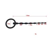 (black, NO.7) Soft Silicone Stretching Urethral Dilator Male Gay Sounding Penis Insert Plug Sound Catheter Tube BDSM Sex Toys for Men