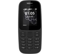 (Black) Nokia 105 (2017) Dual Sim | 4MB | 4MB RAM