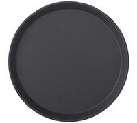 Black Non Slip Tray Round 16inch / 40.5cm - Case of 12