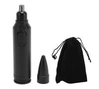 Black Nose Clipper, Male and Female Electric Portable Professional Double-Edged Dry Wet Scissors