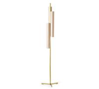 Black Note Triplet Floor LED floor lamp LZF Lamps Gold metal, ivory white - LZF BKN TR P GD LED 20