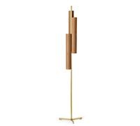 Black Note Triplet Floor LED floor lamp LZF Lamps Metal gold, cherry - LZF BKN TR P GD LED 21