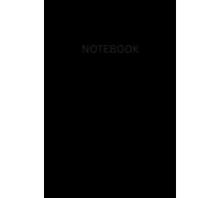 Black Notebook: A Classic Lined Notebook for Everyday Inspiration, 120 pages
