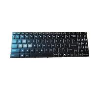 Black Notebook Per-Key RGB Backlit Keyboard For MSI Stealth A16 AI+ A3HWJG A3HWIG A3HWHG A3HWGG A3HWFG English US Without Frame New