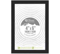 Black Nouveau Simple Design Styrene Photo Frame 4x6