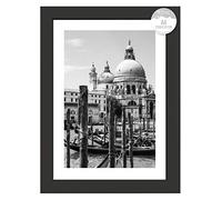 Black Nouveau Simple Design Styrene Photo Frame A4 Certificate