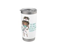 Black Nurse Christian Appreciation Willingly Hands RN LPN Stainless Steel Insulated Tumbler