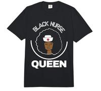 Black Nurse Comfort Colors Adult Heavyweight T-Shirt