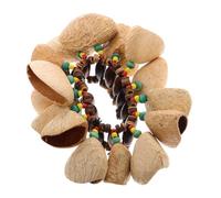 Black Nut Shell Handbell Bracelet for African Djembe Drumming