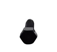 Black Nylon External Hex Head Screws M8Plastic Hexagon Bolts For Heat/Electricity Insulation USE(50mm)