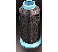 Black Nylon Invisible Sewing Thread, 0.10mm 6,000 Yards Cone Clear Sewing Threads for Overlock, Sewing, Quilting, Wedding Dress, Sequin