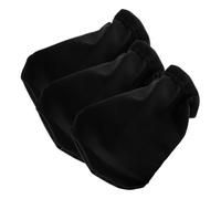 Black Nylon Piano Pedal Covers for Home Rehearsal, Stool Legs | Anti Scratch Protection, Minimalist Look, Includes Pedal and Bench Leg Covers, for Pianists and Teachers