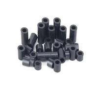 Black Nylon Spacers Standoff Plastic Washers M3,M4,M5,M6,M8,M10 lentgh 3mm to 30mm (Pack of 10) (M10, 5mm)