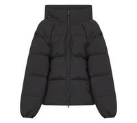 Black Nylon Zip Coat with Detachable Sleeves - female - MM6 Maison Margiela - Winter Jackets - Black - 2XS - Jackets 2XS