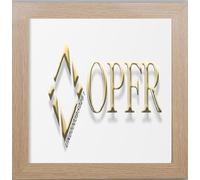 Black,Oak,Silver, White, Dark Oak, Walnut, Poster,Frames Picture Frames Square Size Available (OAK, 26x26" Inch)