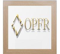 Black,Oak,Silver, White, Dark Oak, Walnut, Poster,Frames Picture Frames Square Size Available (OAK, 5x5" Inch)