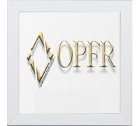 Black,Oak,Silver, White, Dark Oak, Walnut, Poster,Frames Picture Frames Square Size Available (WHITE, 24x24cm)