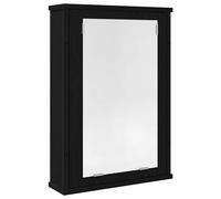 Bathroom Mirror Cabinet Wall Mounted Storage Cabinet Engineered Wood vidaXL