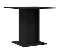 (black oak) vidaXL Dining Table Kitchen Dinner Table Dining Room Table Engineered Wood