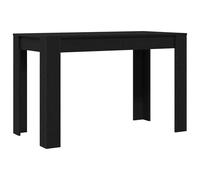 (black oak) vidaXL Dining Table Kitchen Dinner Table Dining Room Table Engineered Wood