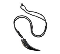 Black Obsidian Necklace - Obsidian Trailer Stone Protection Jewelry Unisex Spiritual Energy Work Long Term Use | For Men, Se référer à la description, Refer to description, Refer to description