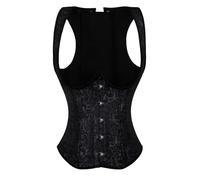 Black of Friday 2024 Brown Underboob Corset Stretchy Wide Waist Belt Womens Black Red Satin Suspender Belt Womens Corsets Bustiers White Corset Sleeves Prime Today Deals Big Deal Days