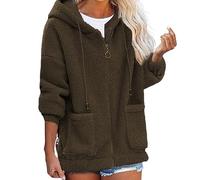 Black of Friday 2024 Padded Parka Coat Women Oversize Fleece Hoodie Zip Up Hoodie Blanket Ladies Denim Jackets Size 18 Ladies Festival Clothing Deals of The Day Warehouse Clearance