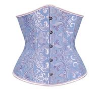Black of Friday 2024 Womens Overbust Boned Corset Black Faux Leather Corset Womens Wide Stretchy Belt Waist Trainer Women Body Shaper White Overbust Corset Deals of The Day Big Deal Days