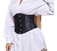 Black of Friday 2024 Womens Wide Corset Belt Red Black Corset 7XL Brown Steampunk Belt Ivory Underbust Corset Gothic Tops for Women Prime Today Deals Todays Daily Deals Colla