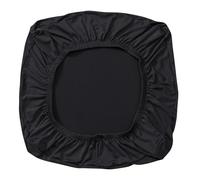 Black Office Chair Covers Elastic Removable Chair Cushion Protector Washable Seat Sleeve Full Wrap Computer Seat Cushion Cover Stretch Anti-Slip Desk Slipcovers for Rotating,Armrests,Swivel,Game Chair