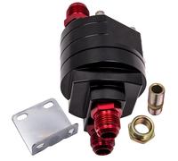Black Oil Filter Relocation Kit + Cooler Sandwich Plate Adapter AN10 3/4X16 new